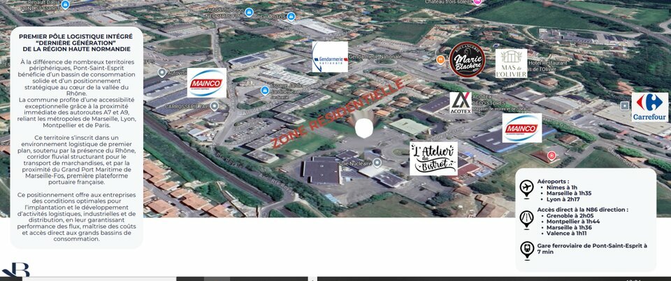 LOCAL D'ACTIVITE PONT SAINT ESPRIT 30130